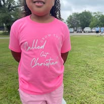Called Out Christian ministry shirt at the outreach