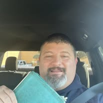 Jeremy Sanford traveling with his Bible