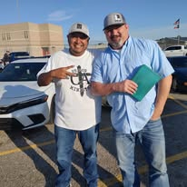 Volunteers arriving to serve at the prison ministry event