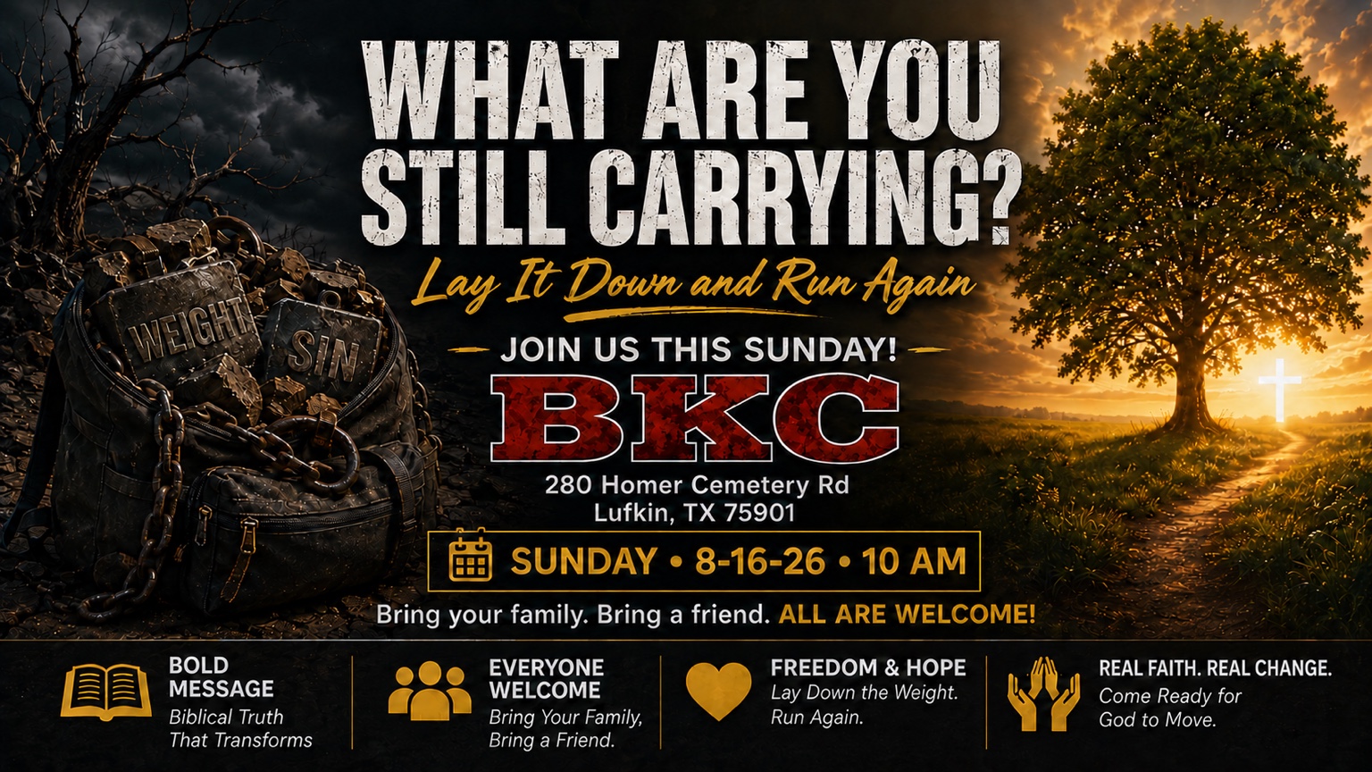 What Are You Still Holding On To? sermon artwork